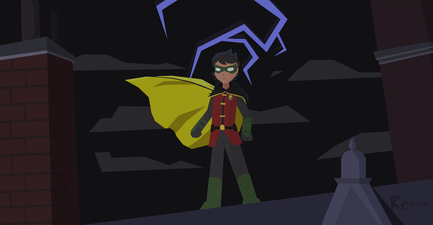 Dec '21 - Fanart - Damian Wayne SS Redraw